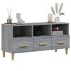 vidaXL TV Cabinet Grey Sonoma 102x36x50 cm Engineered Wood