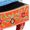 vidaXL Hand Painted Bedside Cabinet 40x30x60 cm Solid Mango Wood