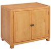 vidaXL Cabinet with Storage Brown 78 x 50 x 70 cm Solid Oak Wood
