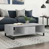 vidaXL Coffee Table Concrete Grey 104x60x35 cm Engineered Wood