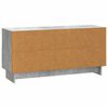 vidaXL TV Cabinet Concrete Grey 102 x 34.5 x 50 cm Engineered Wood