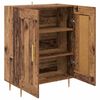 vidaXL Sideboard Old Wood 69.5 x 34 x 90 cm Engineered Wood and Iron
