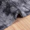 vidaXL Shaggy Rug High Pile NAVARRA Dark Grey 80x150 cm Polyester
