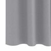 vidaXL Blackout Curtains with Rings 2 pcs Light Grey 245 x 140 cm
