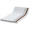 vidaXL Mattress White 90 x 200 cm PU Foam