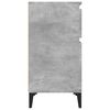 vidaXL Bedside Cabinets 2 pcs Concrete Grey 40x35x70 cm