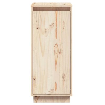 vidaXL Sideboard 31.5x34x75 cm Solid Wood Pine