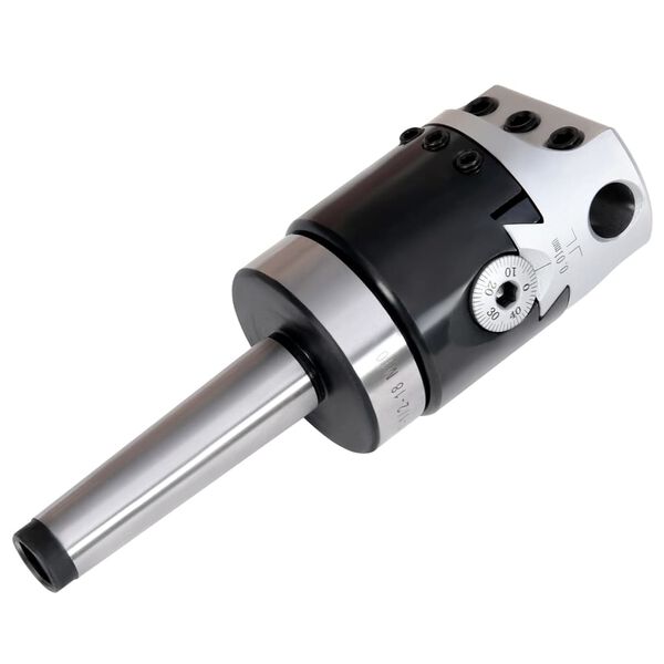 vidaXL 50 mm Boring Head with MT2 Boring Shank for Lathe Milling