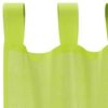 vidaXL Voile Curtains with Tab Top 2 pcs Apple Green