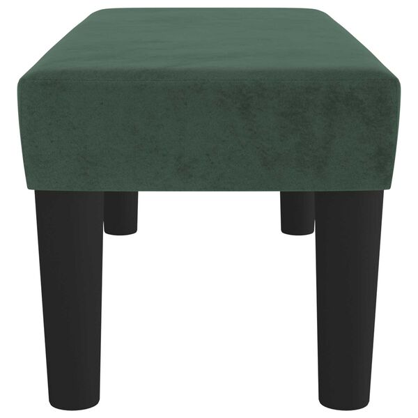 vidaXL Bench Dark Green 70 x 30 x 30 cm Velvet