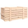 vidaXL Storage Box 91x40.5x42 cm Solid Wood Pine