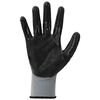 vidaXL Work Gloves 24 pcs Grey and Black 10 / XL Polyester