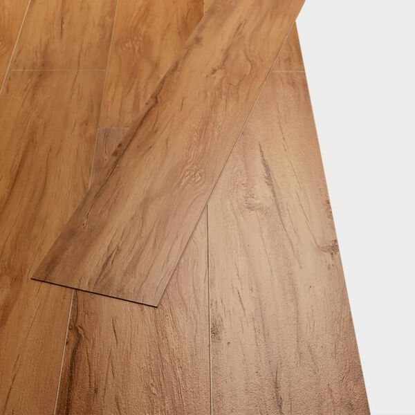vidaXL Non Self-adhesive PVC Flooring Planks 4.46 m² 3 mm Elm Nature