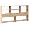 vidaXL Bed Frame without Mattress 180x200 cm Super King Solid Wood Pine