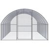 vidaXL Outdoor Chicken Coop 3x6x2 m Galvanised Steel