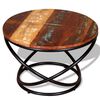 vidaXL Coffee Table Solid Reclaimed Wood 60x60x40 cm