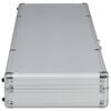 vidaXL Gun Case Silver 134x35x12 cm Aluminium