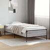 vidaXL Bed Frame without Mattress Grey Sonoma 100x200 cm