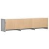 vidaXL TV Cabinet Grey Sonoma 165 x 34 x 40 cm Engineered Wood