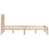 vidaXL Bed Frame without Mattress Super King Solid Wood