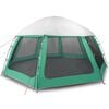 vidaXL Pool Tent with Removable Fly & Mesh Walls Sea Green 510x510 cm