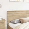 vidaXL Headboard Sonoma Oak 200 cm Engineered wood