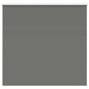 vidaXL Roller Blind Blackout Grey 155x130 cm Fabric Width 151.6 cm Polyester