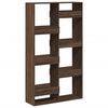 vidaXL Room Divider Brown Oak 100x33x175 cm Engineered Wood