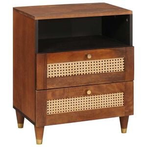 vidaXL Bedside Tables 50 x 33 x 62 cm Solid Mango Wood