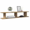 vidaXL Wall Shelves 2 pcs Artisan Oak 105x18x20 cm Engineered Wood