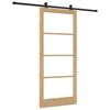 vidaXL Sliding Door ORKDAL Natural 93 x 211 cm