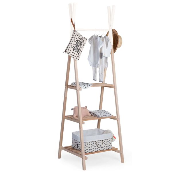 CHILDHOME Big Tipi Clothes Rack Wood