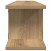vidaXL Wall Shelves 2 pcs Artisan Oak 75x18x20 cm Engineered Wood