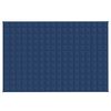 vidaXL Weighted Blanket Blue 137x200 cm Single 6 kg Fabric