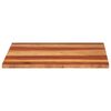 vidaXL Table Top Solid Wood Acacia 25-27 mm 70x70 cm