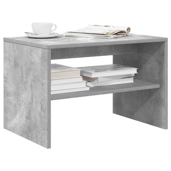 vidaXL TV Cabinet Concrete Grey 60x40x40 cm Engineered Wood