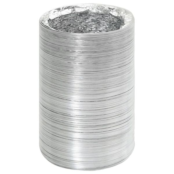 vidaXL Ventilation Duct Aluminium 6 m &Oslash;15 cm