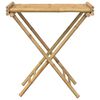 vidaXL Folding Tray Table 70.5x42.5x80 cm Bamboo