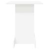vidaXL End Table White 44.5 x 45 x 55 cm Engineered Wood