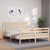 vidaXL Bed Frame without Mattress 160x200 cm Solid Wood