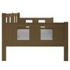 vidaXL Day Bed without Mattress Honey Brown Solid Wood Pine 90x190 cm Single