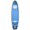 vidaXL Inflatable Stand Up Paddle Board Set Sea Blue 360x81x10 cm