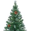 vidaXL Artificial Christmas Tree with Stand Green 180 cm PVC and Steel
