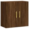 vidaXL Wall Cabinet Brown Oak 60x31x60 cm Engineered Wood