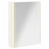 vidaXL Bathroom Mirror Cabinet White 53.5 x 15.5 x 70 cm