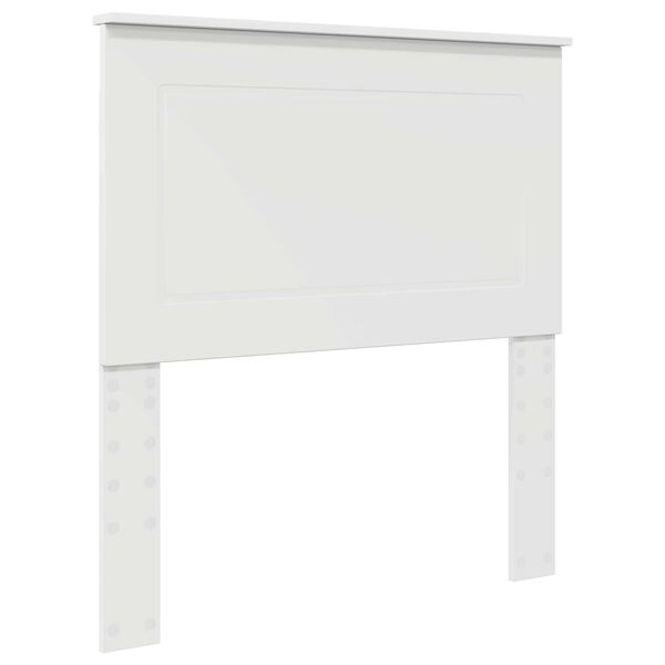 vidaXL Headboard White Engineered Wood