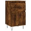 vidaXL Sideboard Smoked Oak 40x35x70 cm Engineered Wood