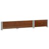 vidaXL Pallet Collar Brown 100x50 cm Solid Wood Pine