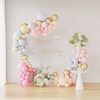vidaXL Wedding Arch White 195 x 35 x 211 cm Steel