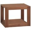vidaXL Bathroom Cabinet 45x45x35 cm Solid Wood Teak